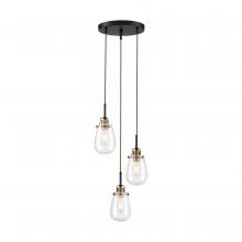 Nuvo 60/6853 - TOLEO 3 LIGHT CHANDELIER