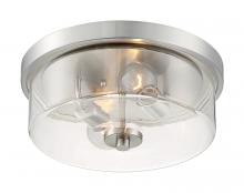 Nuvo 60/7168 - SOMMERSET 2 LIGHT FLUSH MOUNT