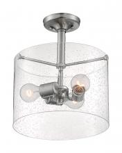 Nuvo 60/7188 - BRANSEL 3 LIGHT SEMI FLUSH