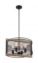 Nuvo 60/7264 - ATELIER 4 LIGHT PENDANT