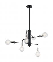 Nuvo 60/7354 - RYDER 6 LIGHT CHANDELIER