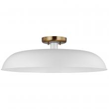 Nuvo 60/7496 - COLONY 1 LIGHT LARGE FLUSH