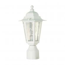 Nuvo 60/994 - CORNERSTONE 1 LT POST LANTERN