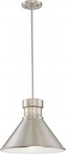 Nuvo 62/852 - DORAL 1 LT LARGE LED PENDANT