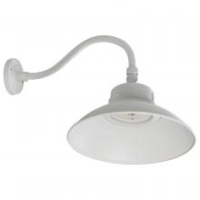 Nuvo 65/660 - LED GOOSENECK WHITE FINISH