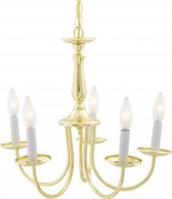 Nuvo SF76/280 - 5 LIGHT 18" CHANDELIER