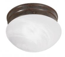 Nuvo SF76/670 - 1 LIGHT SMALL MUSHROOM FLUSH