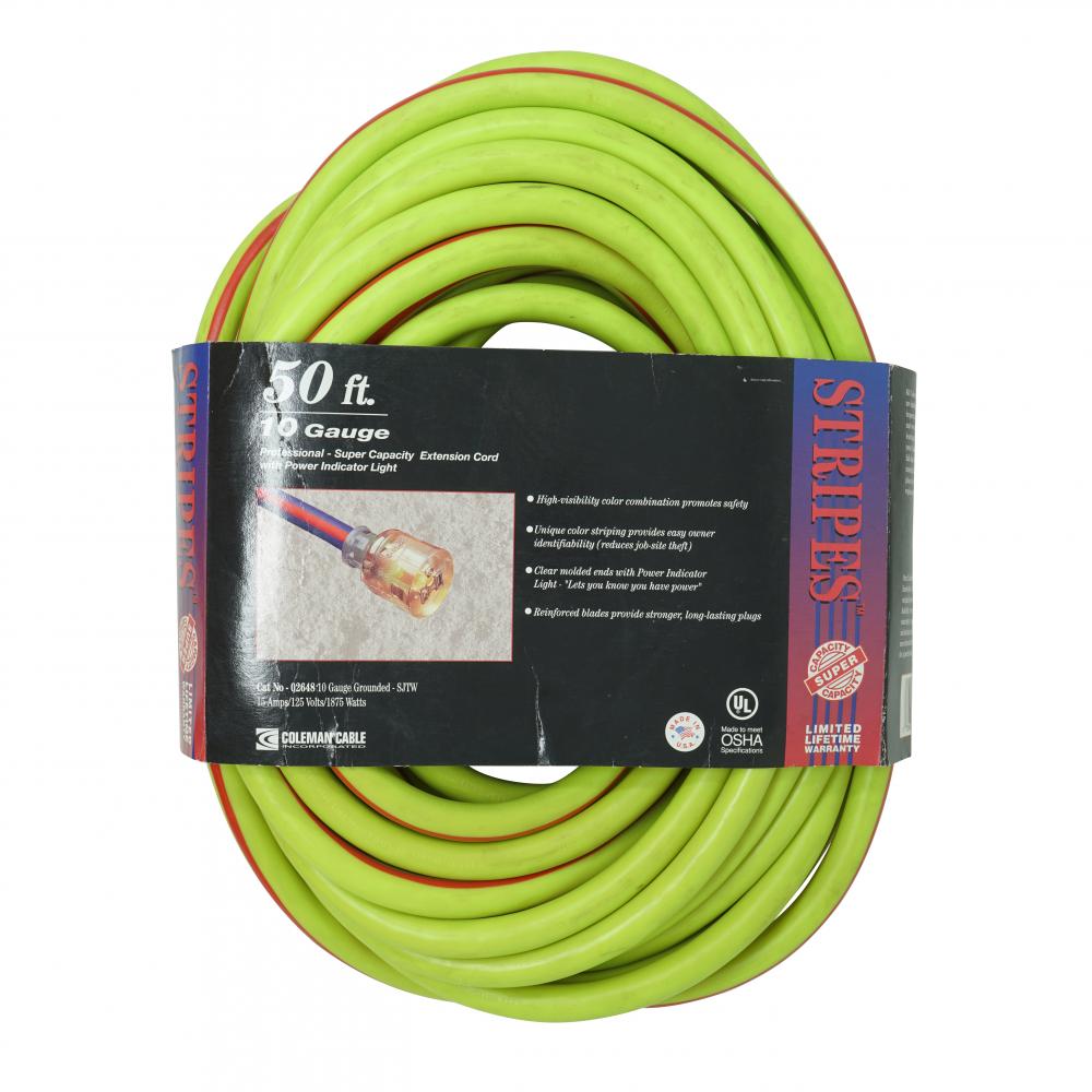 CORD- TRINECTOR 16/3 8&#39; SPT-2 WHITE