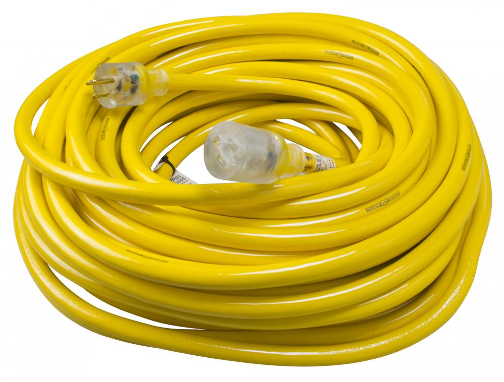 EXTCORD, 10/3 SJTW 100&#39; YELLOW LE YJ