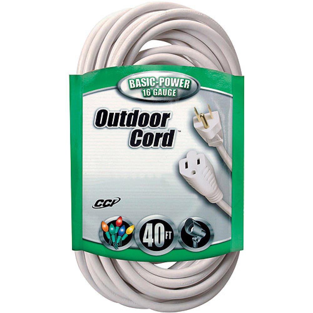 CORD SET, 16/3 40&#39; SJTW GREEN