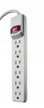 Southwire 41435 - POWERSTRIP, 2-PACK, 6 OUTLET 2.5' CORDS