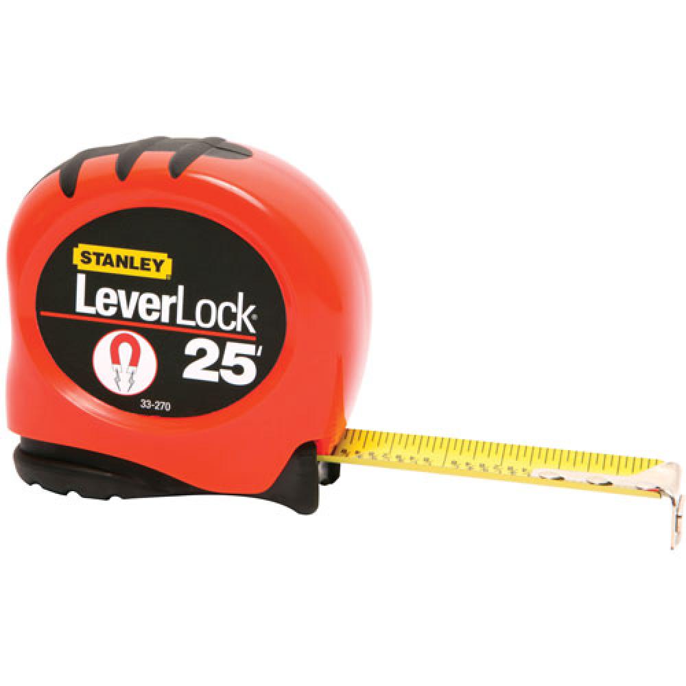 25 ft. High Visibility LEVERLOCK(R) Tape Measure
