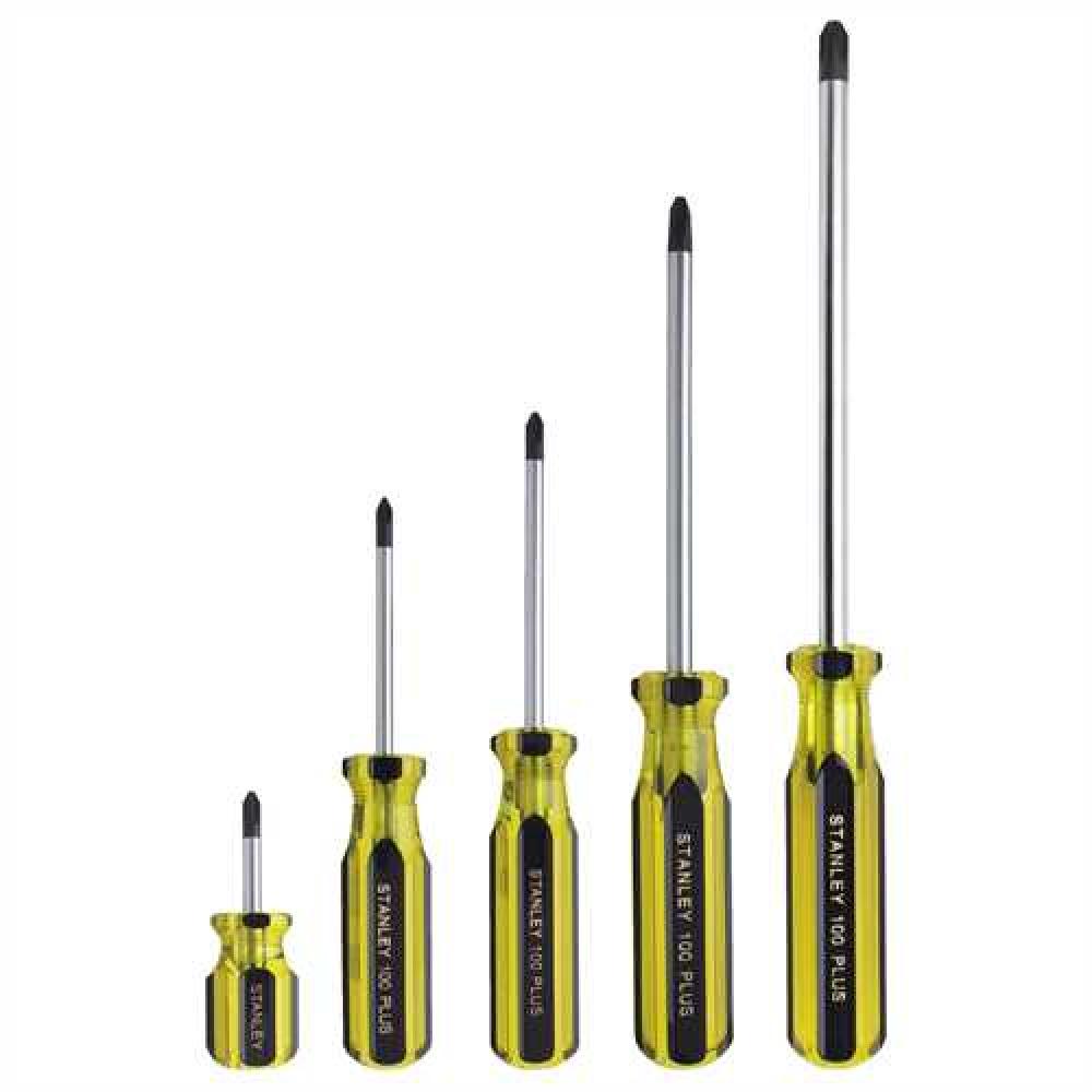 5 pc 100 Plus(R) Phillips(R) Screwdriver Set