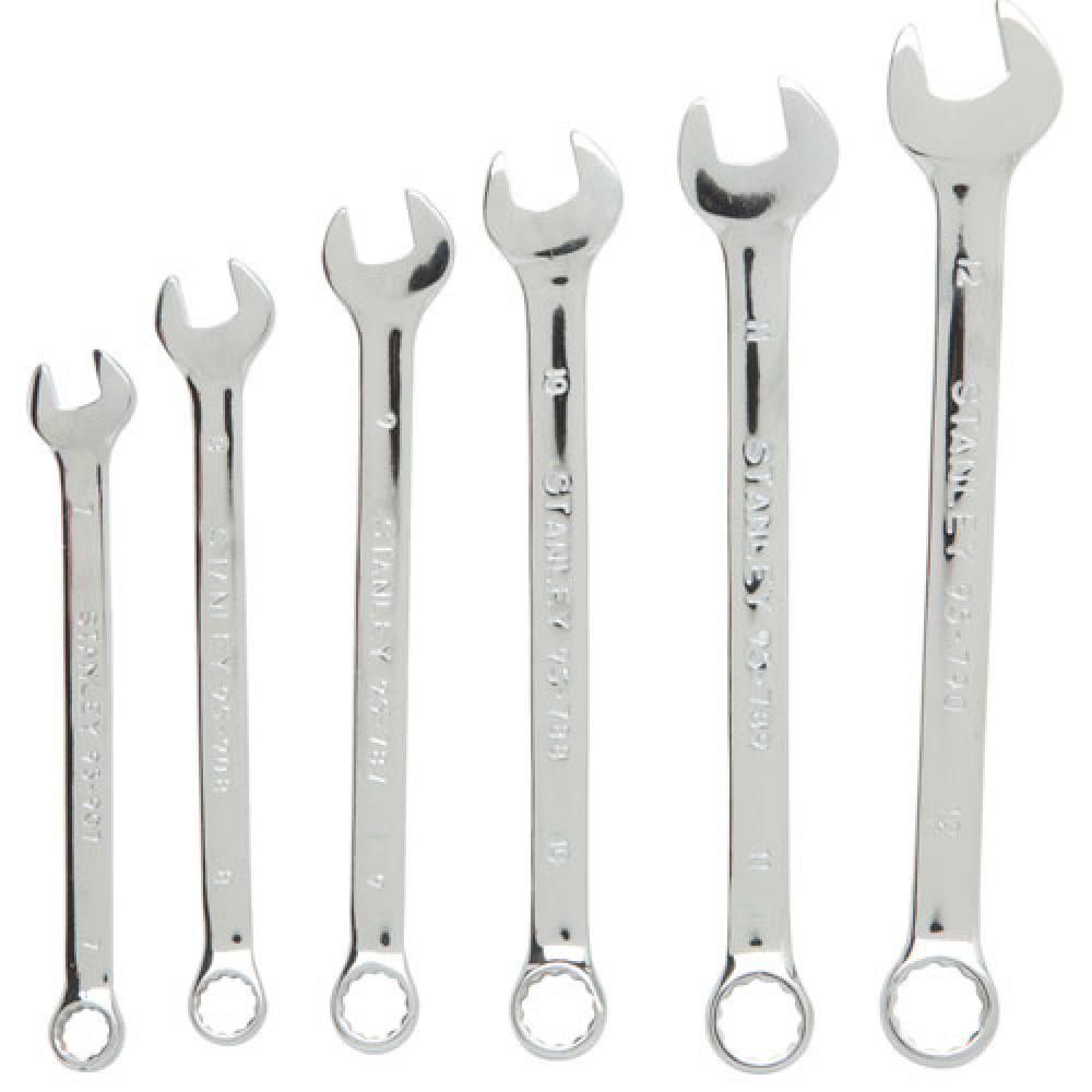 6 pc Combination Wrench Set Metric