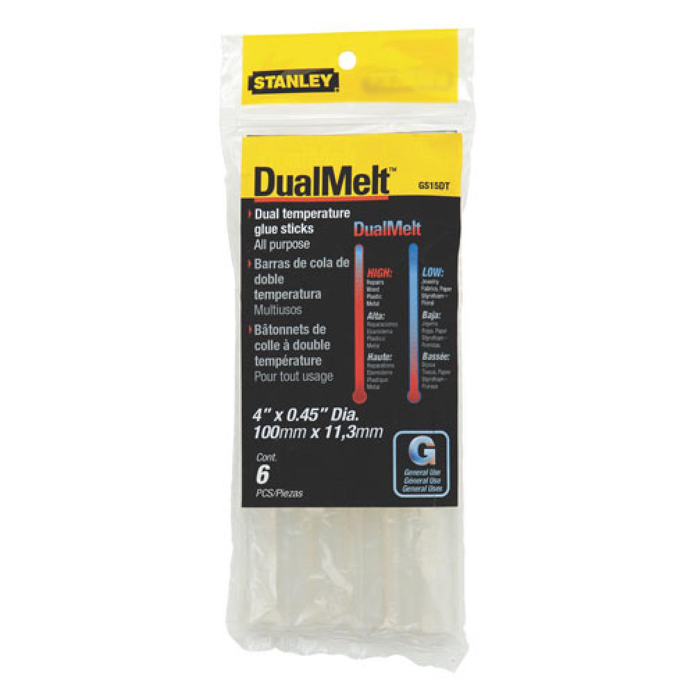 6 pk 7/16 in x 4 in Dual Temperature Glue Sticks