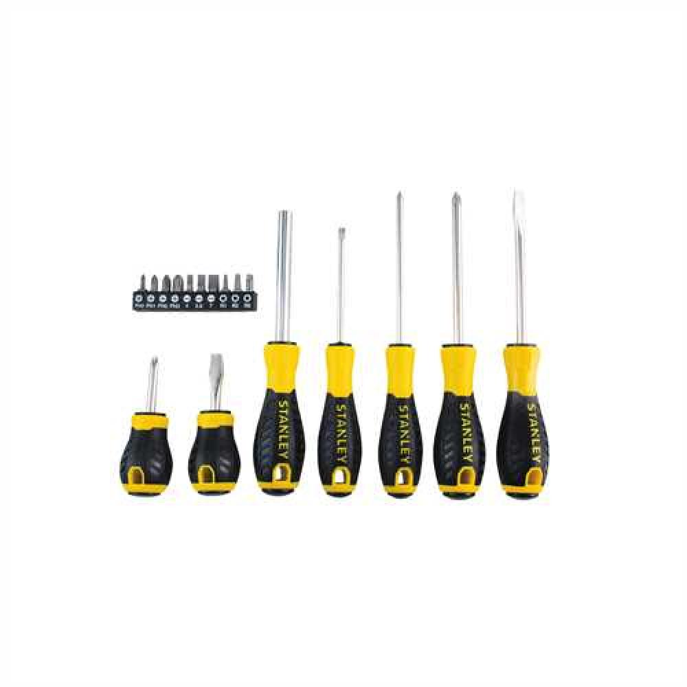 17 Pc. Control-Grip(TM) Screwdriver Set