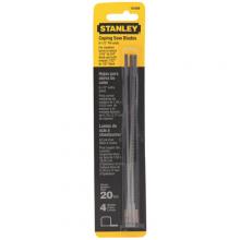 Stanley 15-059 - 4 pk 6-1/2 in x 20 TPI Coping Saw Blades