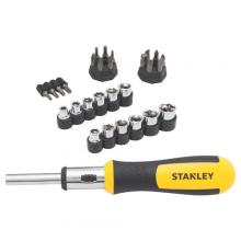 Stanley 54-925 - 29 pc Multibit Ratcheting Screwdriver Set
