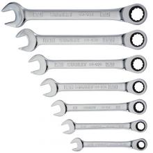 Stanley 94-542W - 7 pc Ratcheting Combination Wrench Set SAE