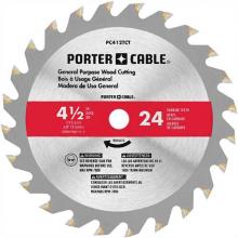 Craftsman PC412TCT - PORTER CABLE 4-1/2 24T Saw Blade 10mm arbor