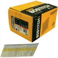 Bostitch RH-S12D131HDG - 4,000-Qty. 3-1/4" x .131 Smooth Shank 21 degree Plastic Collated Stick Framing Nails