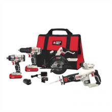 Porter Cable PCCK617L6 - 20V MAX* Cordless 6-Tool Combo Kit with Free USB Charging Device