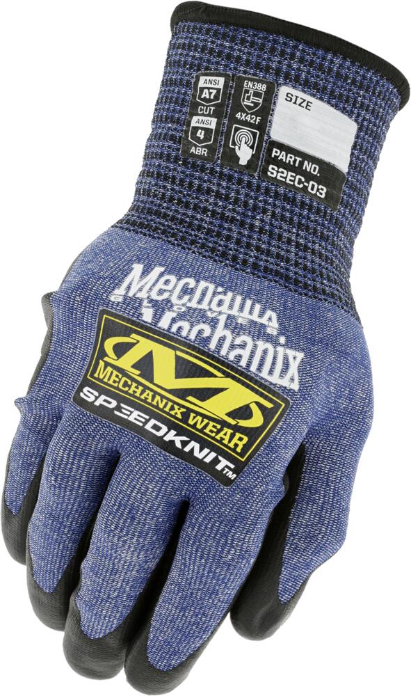 SpeedKnit™ S2EC03 Gloves (X-Large, Blue) - 12/Pack