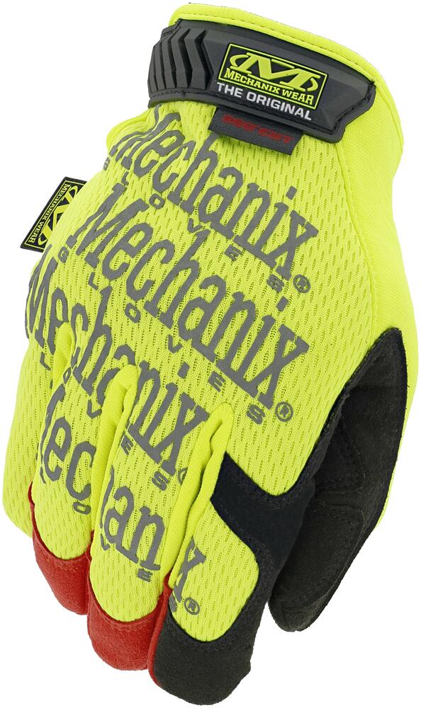 Mechanix Wear Hi-Viz Original® D4-360 Gloves (XX-Large, Fluorescent Yellow)