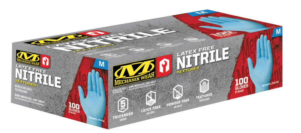 Nitrile 5 Mil (Medium, Blue)