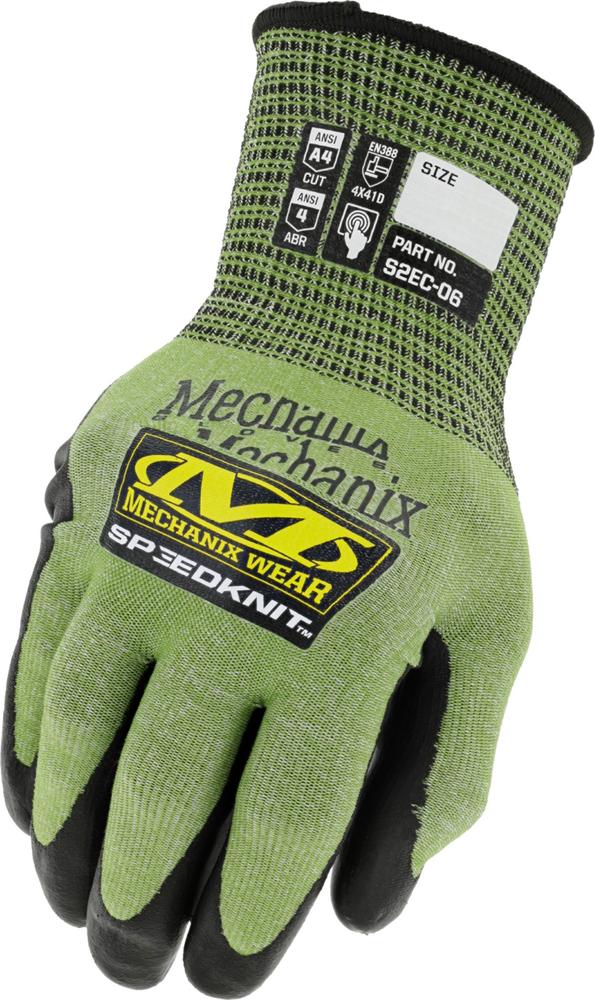 SpeedKnit™ S2EC06 Gloves (XX-Large, Green) - 12/Pack