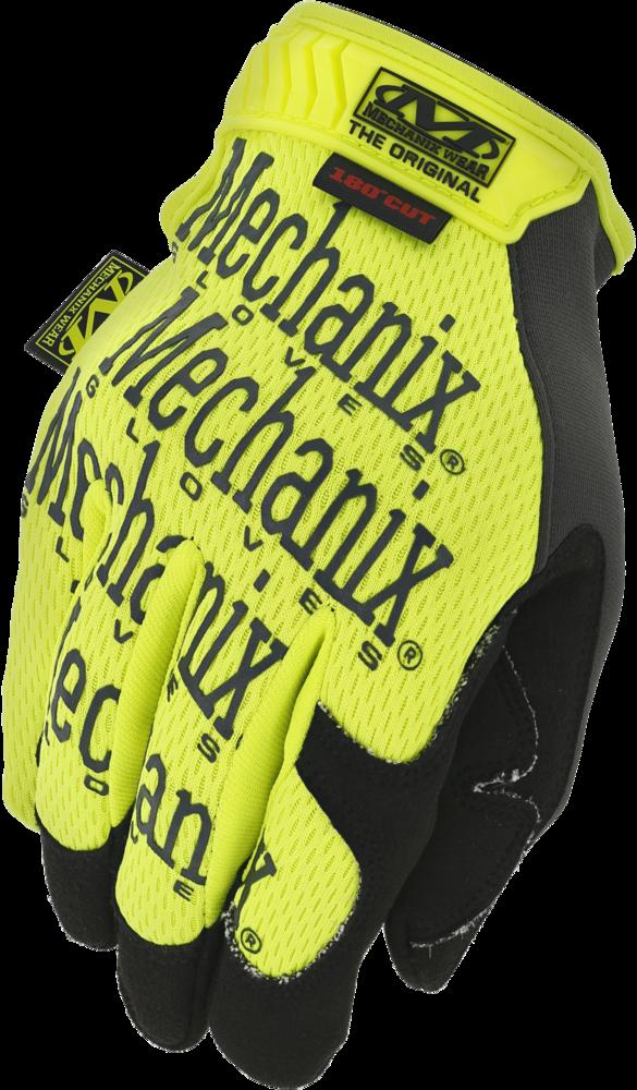 MECHANIX WEAR HI-VIZ ORIGINAL E5 CUT-RESISTANT GLOVE ANSI A5