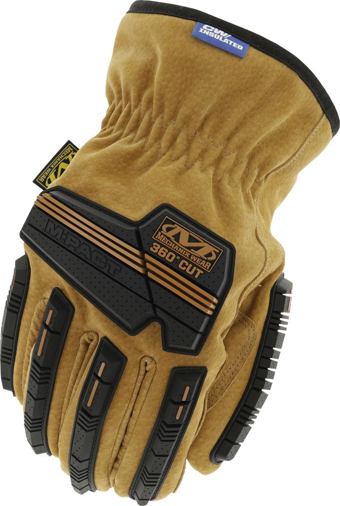 Coldwork™ Leather M-Pact Driver E5-360 (Medium, Tan/Black)