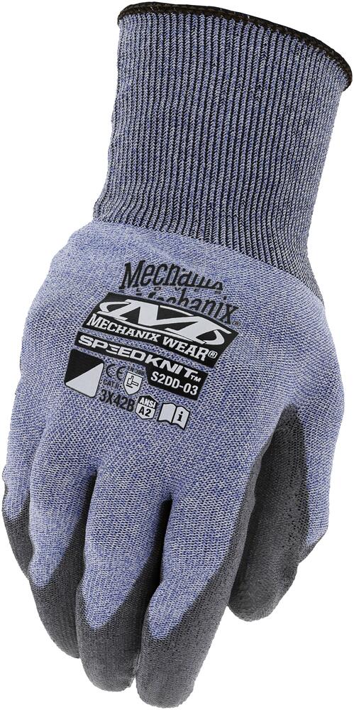 SpeedKnit™ B2 Gloves (Medium, Blue) - 12/Pack