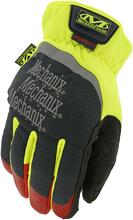 Mechanix Wear SFF-X91-011 - Mechanix Wear Hi-Viz FastFit® D4-360 Gloves (X-Large, Black/Fluorescent Yellow)