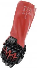 Mechanix Wear S5EP-02-008 - SpeedKnit™ M-Pact® Chemical S5EP02 Gloves (Medium, Red) - 6/Pack