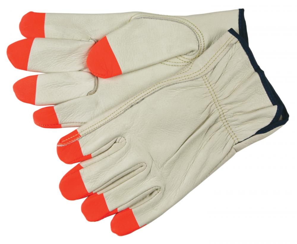 Cow Grain Drvr Glv Kystn Thb Hi Vis Tips