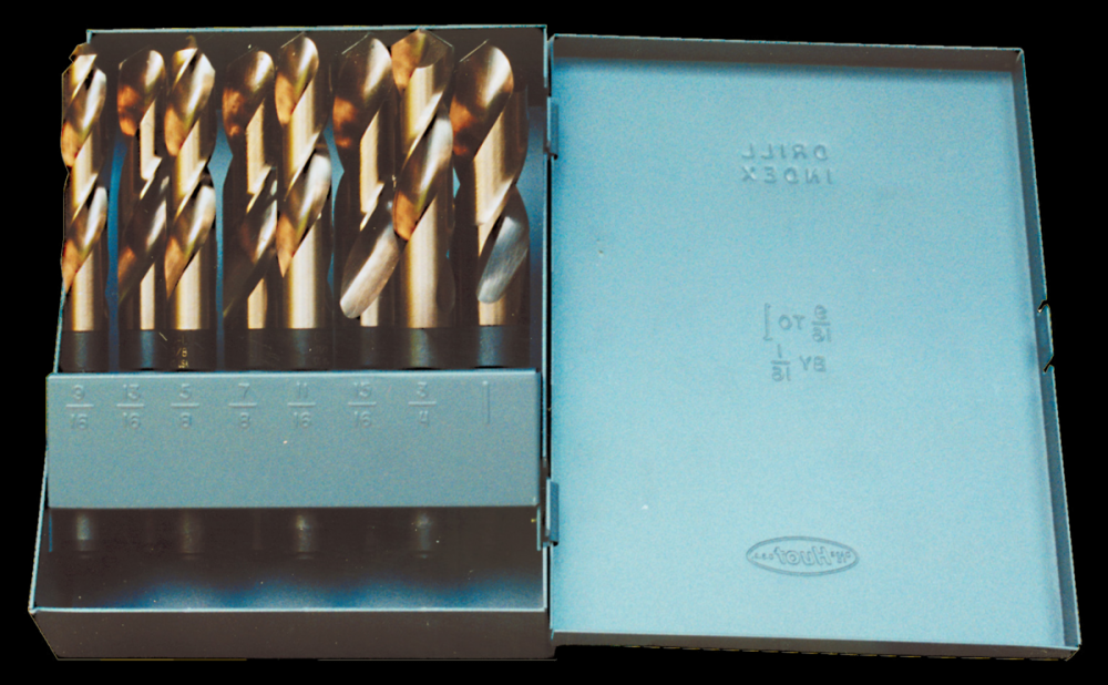 118° Silver & Deming Drill Set with 1/2&#34; Reduced Shank