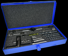 Cle-Line C00451 - Tap, Die, and Drill Set (Metric)