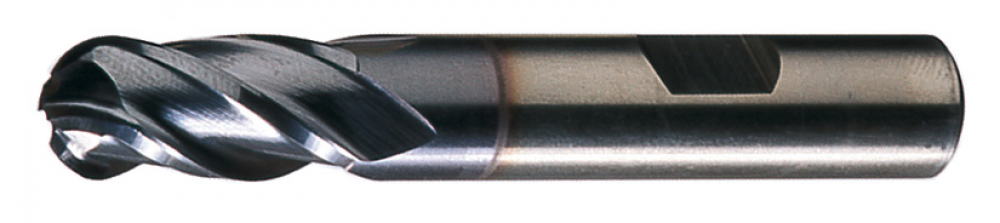 Cobalt Single End Multi-Flute Center Cutting Ball Nose Finisher