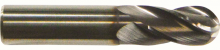 Cleveland C83517 - 4-Flute Ball Nose Single End General Purpose End Mill