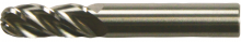 Cleveland C60116 - 4-Flute Ball Nose End Mill