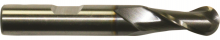 Cleveland C32753 - Cobalt Single End 2-Flute Center Cutting Ball Nose Finisher