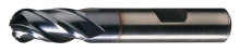 Cleveland C32787 - Cobalt Single End Multi-Flute Center Cutting Ball Nose Finisher