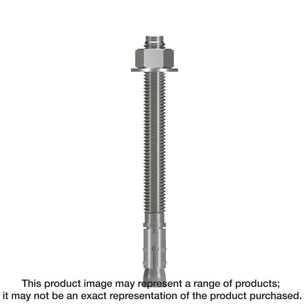 Strong-Bolt® 2 - 5/8 in. x 7 in. Type 316 Stainless-Steel Wedge Anchor (10-Qty)