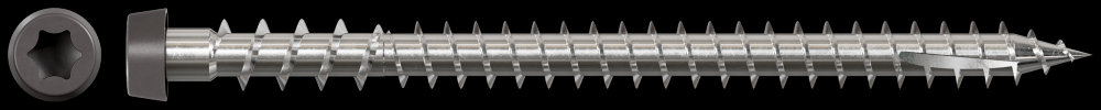 Deck-Drive™ DCU COMPOSITE Screw (Collated) - #10 x 2-3/4 in. Type 316, Gray 04 (1000-Qty)