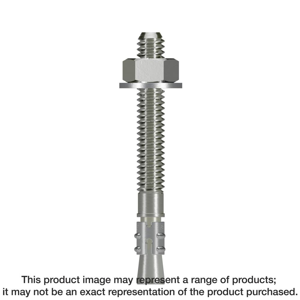 Strong-Bolt® 2 - 1/4 in. x 2-1/4 in. Type 316 Stainless-Steel Wedge Anchor (100-Qty)