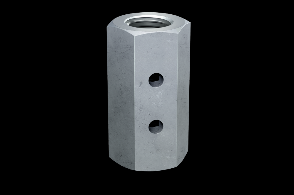 CNW 5/8 in. to 1/2 in. Coupler Nut with Witness Hole®