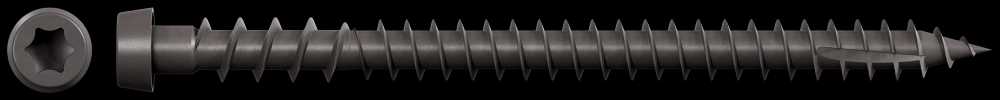 Deck-Drive™ DCU COMPOSITE Screw (Collated) - #10 x 2-3/4 in. Quik Guard® Gray 04 (1000-Qty)
