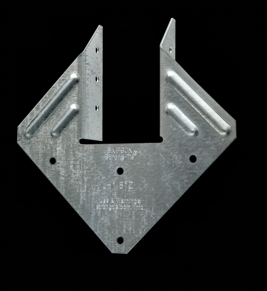 H1.81 18-Gauge ZMAX® Galvanized Hurricane Tie