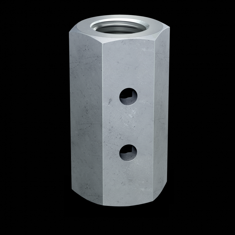 CNW 5/8 in. Coupler Nut with Witness Hole®